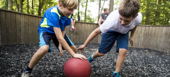 Gaga Pit at Camp Kanata